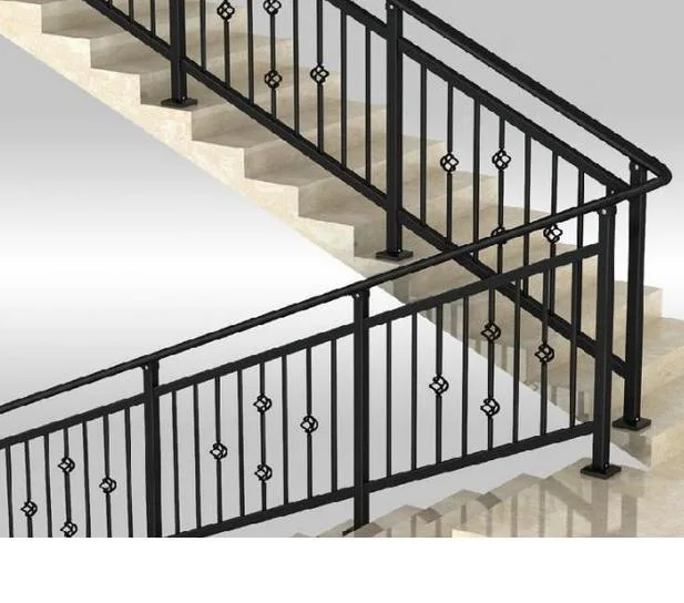Factory Price Iron Staircase Forged Handening Wrought Iron Railing