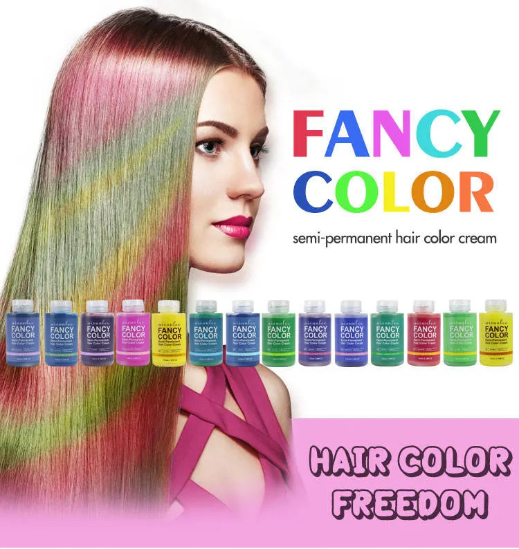 Private Label Professional Salon Hair Dye Organic Hair Color Cream