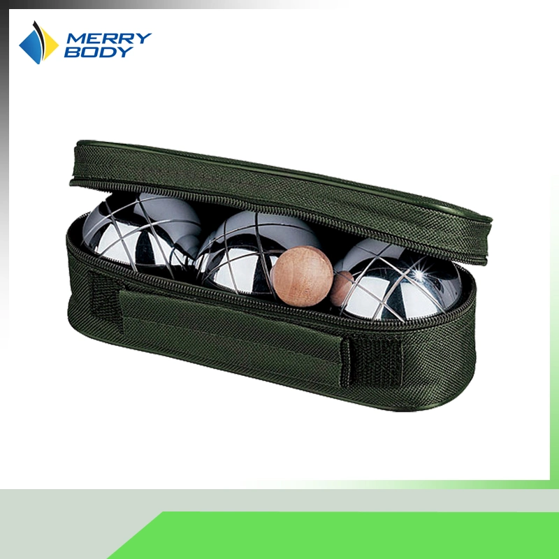 Großhandel Metall Petanque Boules Set Bocce Spiel Set