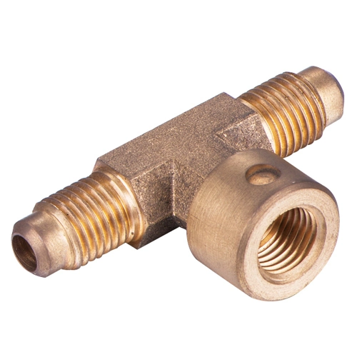 Plumbing Pipe Fittings, Forging Brass Lockable Brass Elbow Tee, Brass Fitting