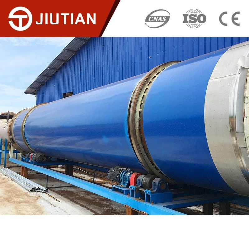 Coconut Peat Drier Cocopeat Coco Coir Rotary Drum Dryer Exported to India