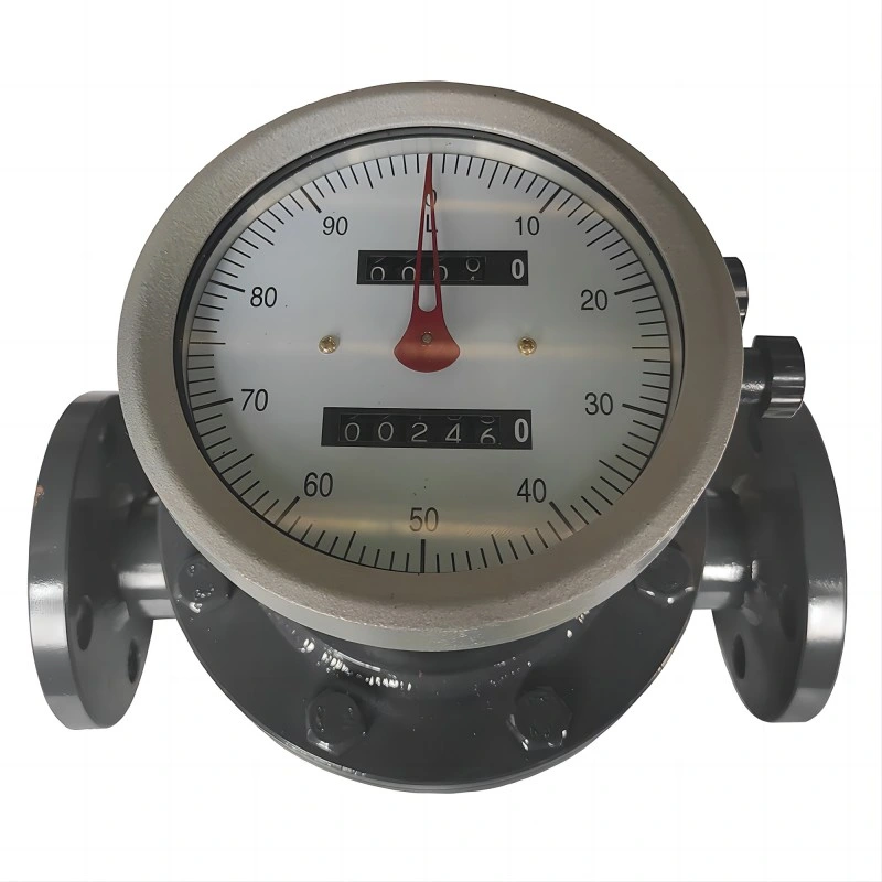 Digital Oval Gear Flow Meter Crude Oil Flow Meter Diesel Flow Meter