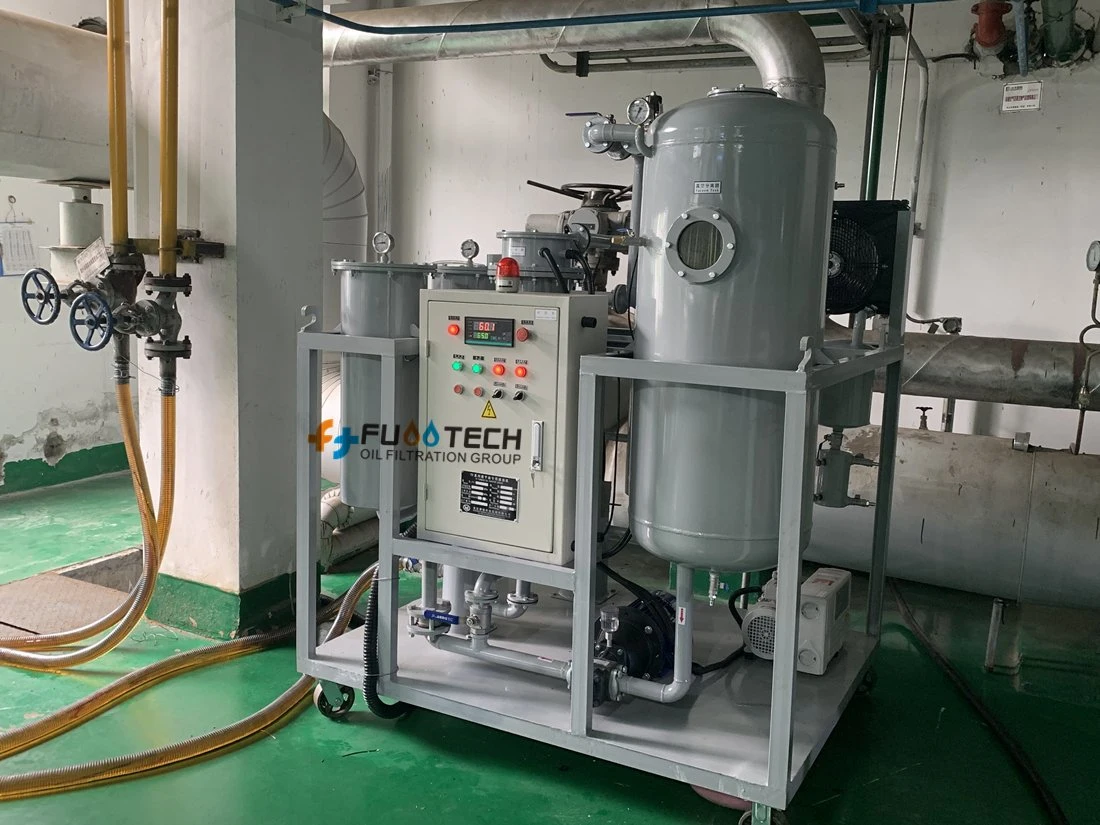 Fty-100 CE Approval Polluted Oil Water Separator Turbine Oil Purification Machine for Power Generation