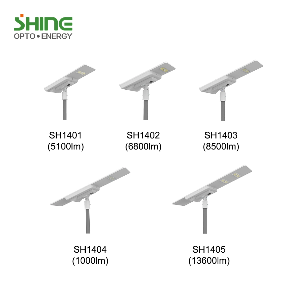 L'extérieur PWM MPPT 30W 40W 50W 60W 80W Luces Solares