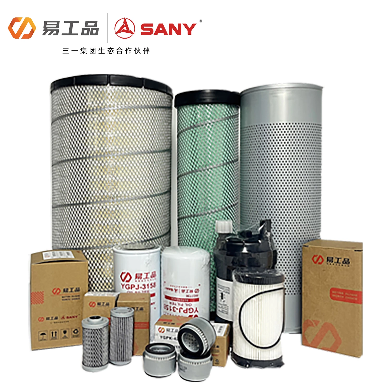 Xe470c Xe470d Xe490d Xg Excavators High quality/High cost performance  Engine Parts Oil Filter