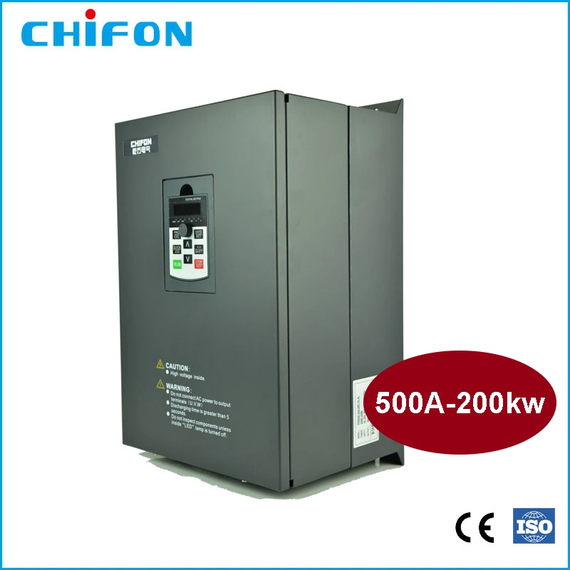 Chifon VFD/VSD AC Drives 200kw Frequency Converter Soft Starter Inverter