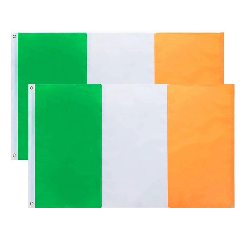 3*5FT 100% polyester double couture la pendaison de plein air en Irlande du Nord du Drapeau National du drapeau de l'Irlande du Nord