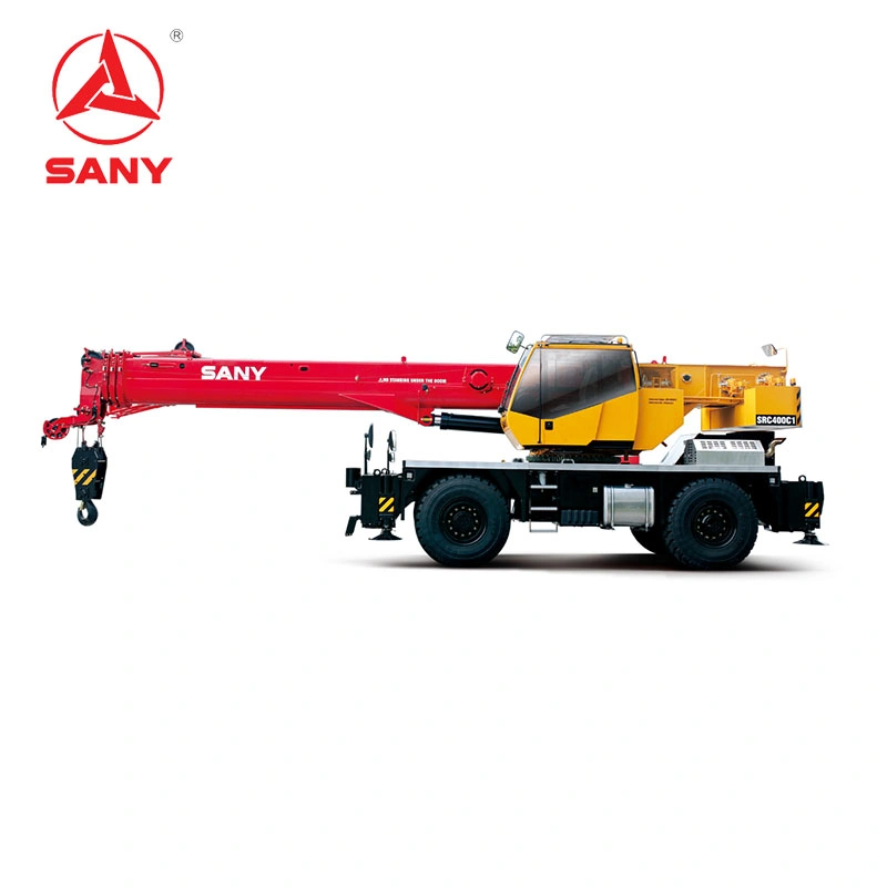 Src900c Sany Rough-Terrain grúa de 90 toneladas la capacidad de elevación de temperatura baja