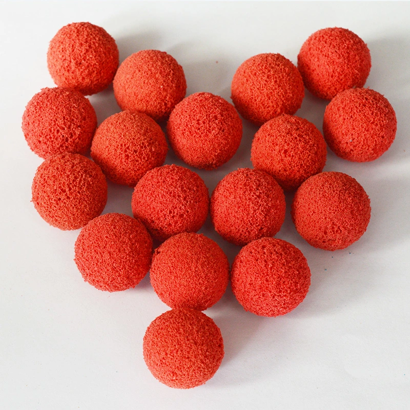 Custom Different Sizes Concrete Pump Pipe Clean out Sponge Ball