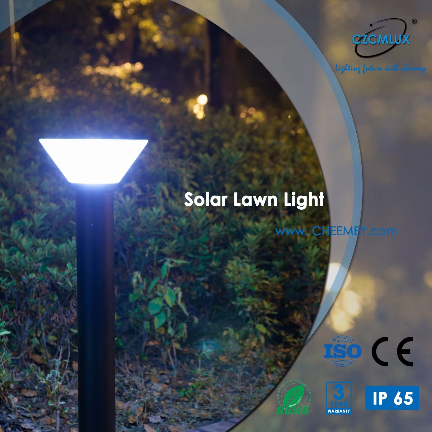 Manufacturer LED Solar Garden Lighting for Outdoor