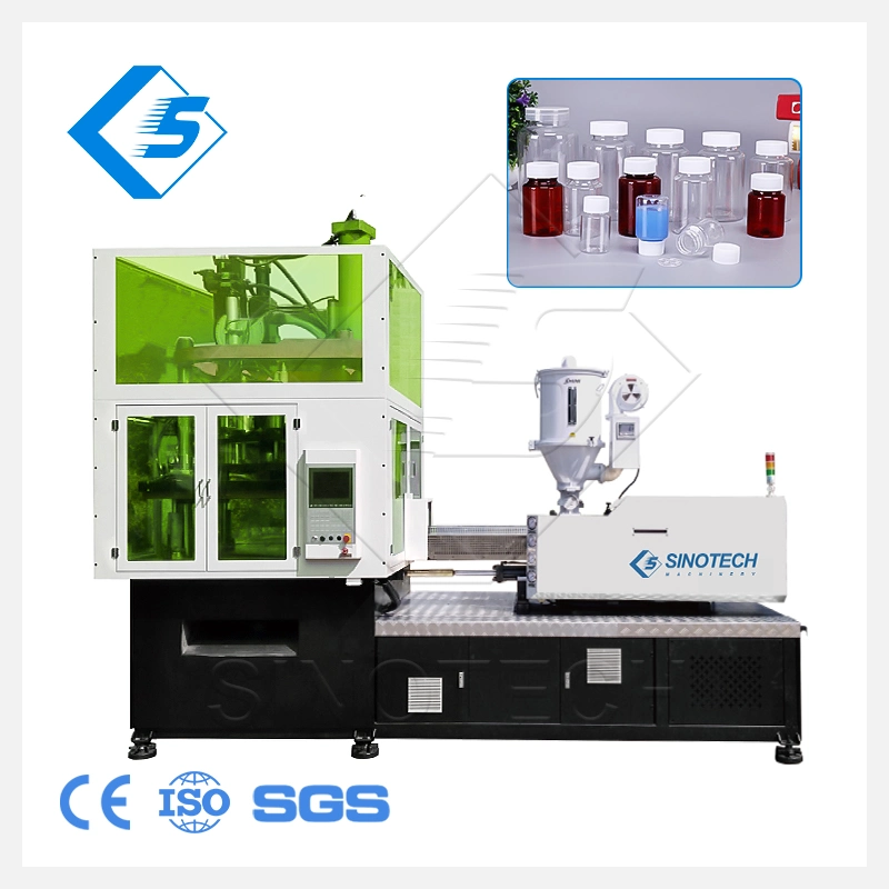 Plastic Soft Ice Pop Bottle Injection Blowing Making Machine