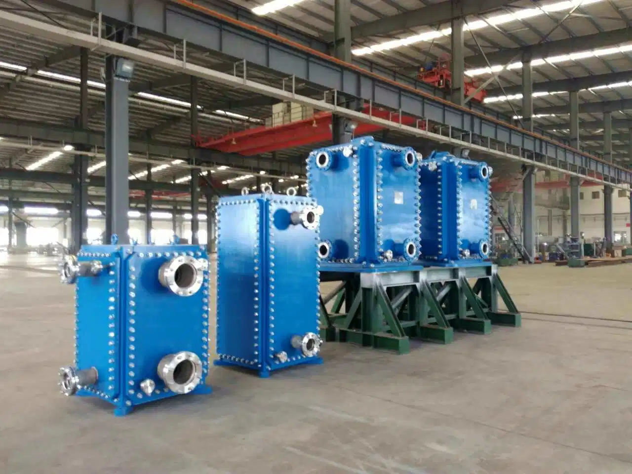 ASME Code Industrial Plate Type Heat Exchanger for Refinery Cooler Heater and Condenser