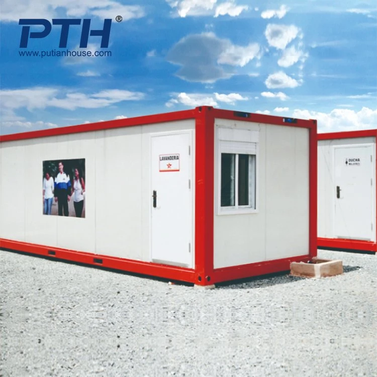 China Supplier Sandwich Panel Material Container House Prefab House with Quick Built and Assemble