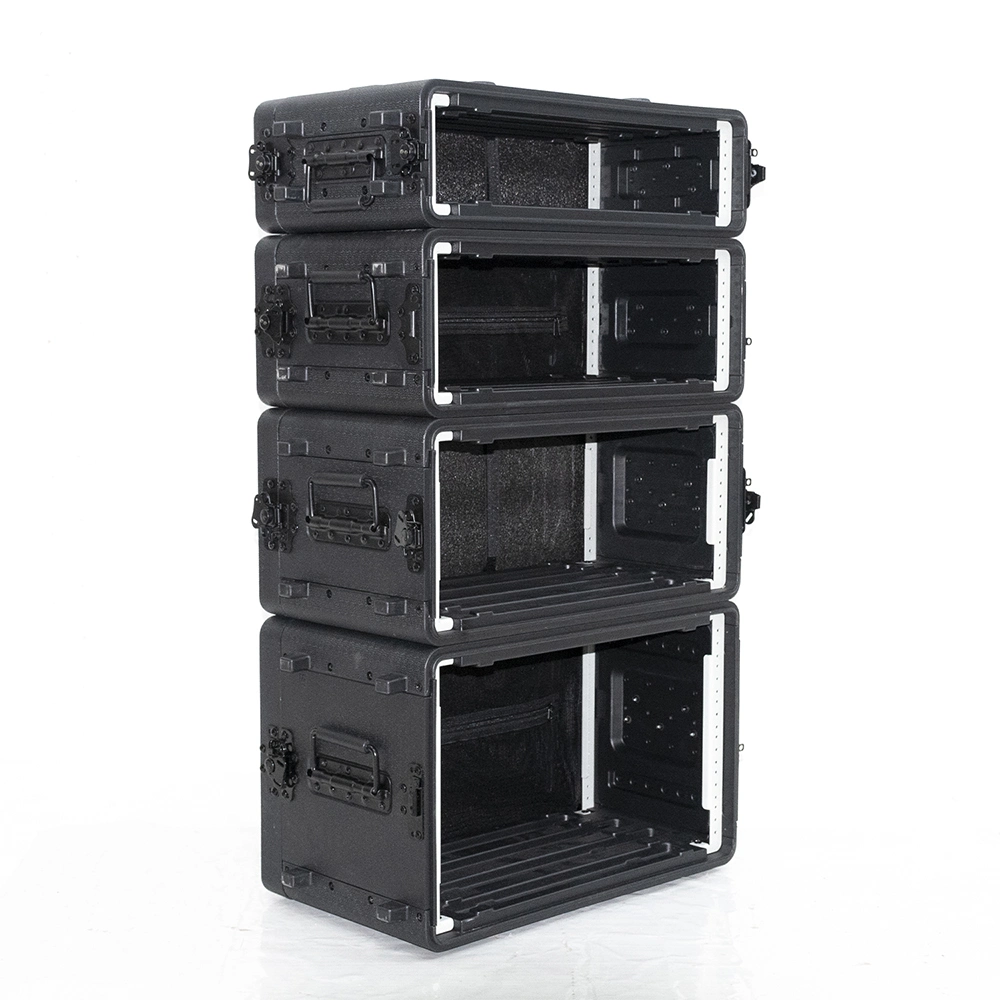 High quality/High cost performance  19inches 2u 3u 4u Flight Case for Stage Audio Equipment System Easy