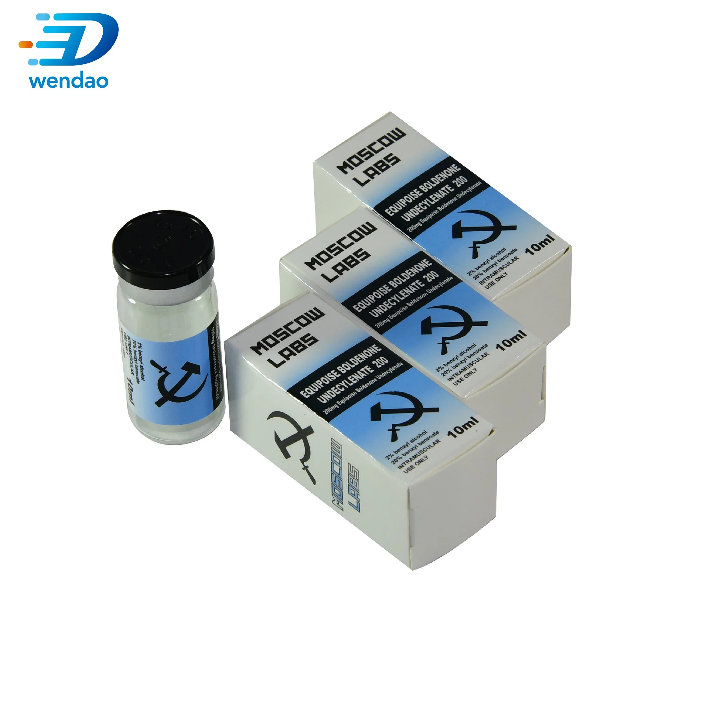 Personalized Customized Pharmaceutical Product Packaging Steroid Vial Box