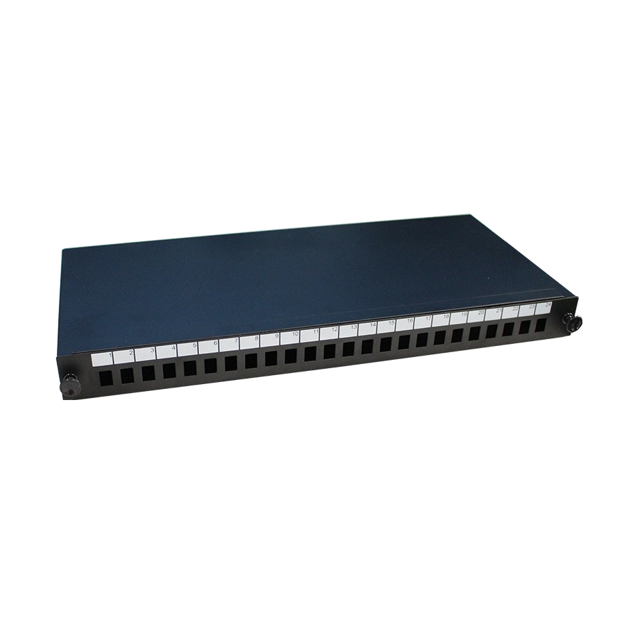 24 Ports Sc Simplex Adaptor Rack Mount Fiber Patch Panel