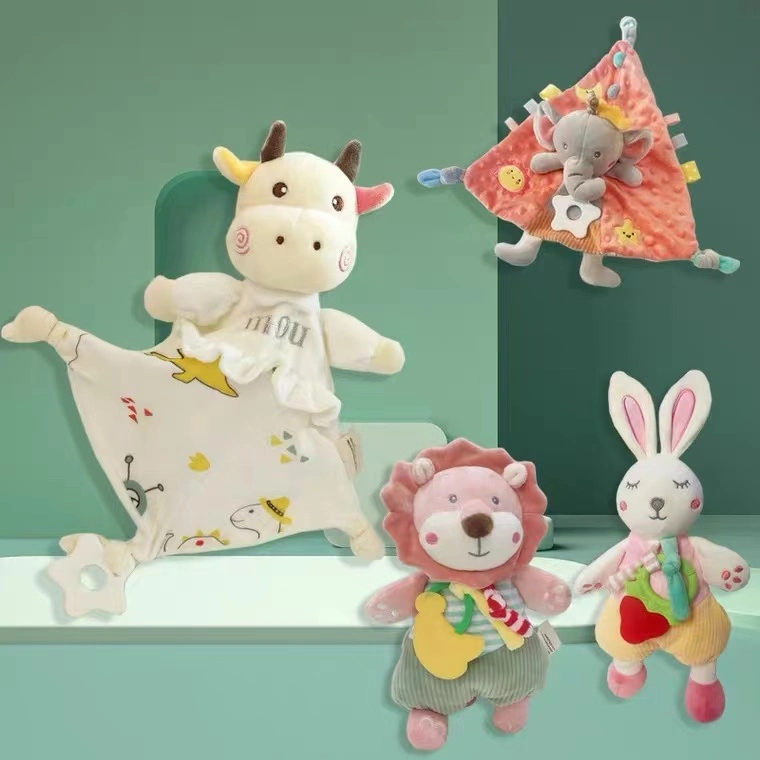 OEM Plüsch Doudou weich sicher hübsch Plüsch Decke Baby Spielzeug Gift Doudou BSCI Audit
