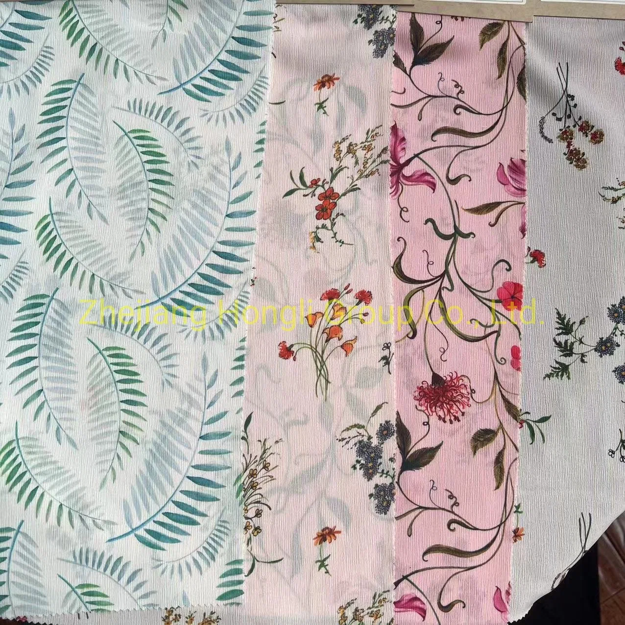 Manufacturer 100% Polyester Printed Woven Fabric for Garment