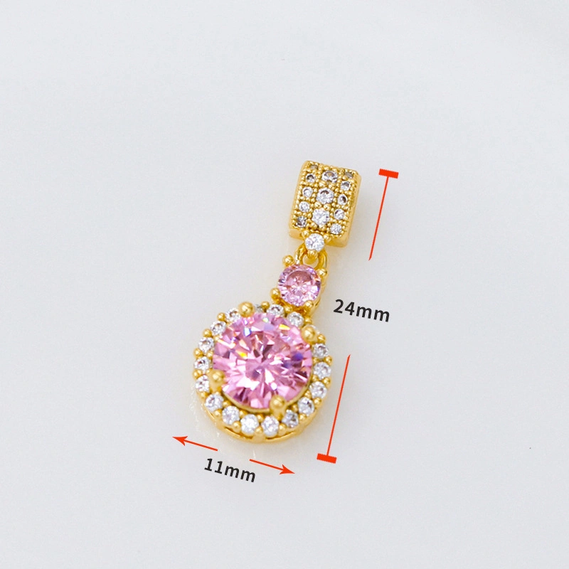 Шармы дизайнер подвесной ожерелье браслет DIY Zirconia Diamond ювелирные аксессуары