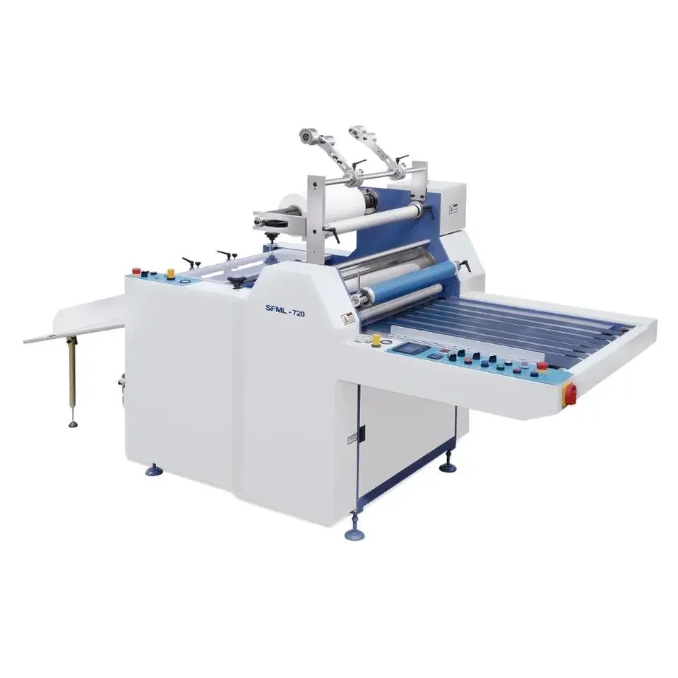 Fully Automatic Electric Plastic Thermal Lamination BOPP Paper Film Laminating Machinery