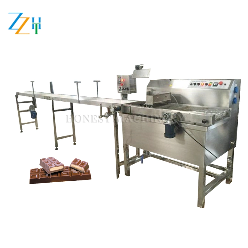 Good Price Chocolate Coating Machine with Conveyor Belt