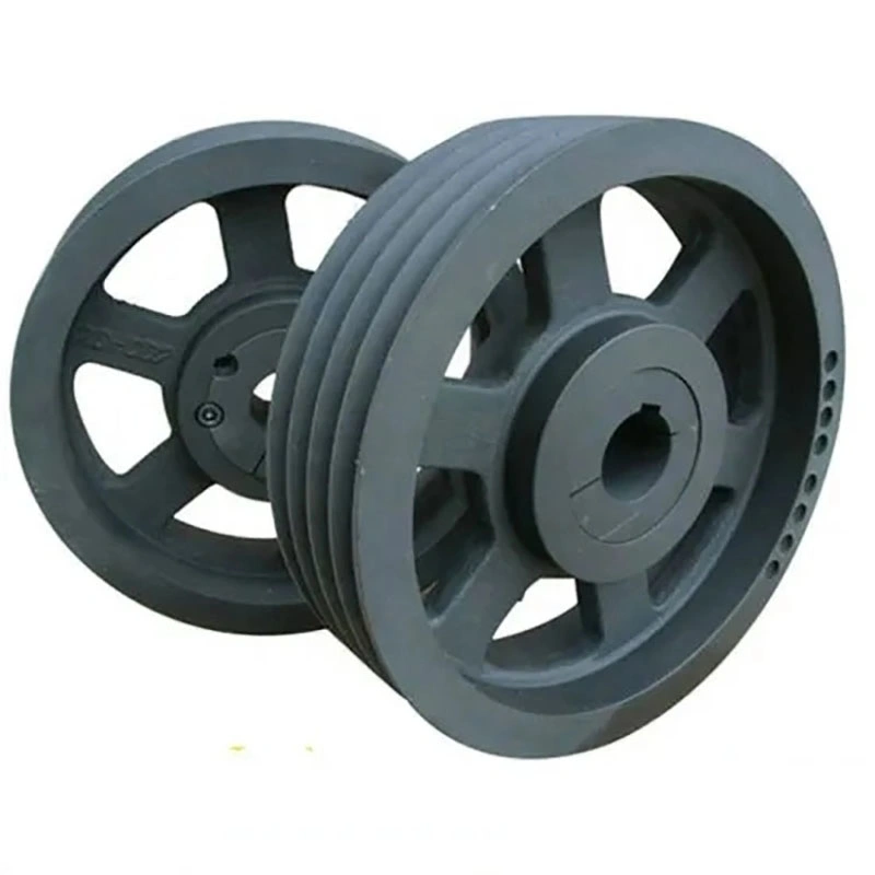 Factory Sale European Standard Cast Iron Large V Groove Belt Pulley Wheel