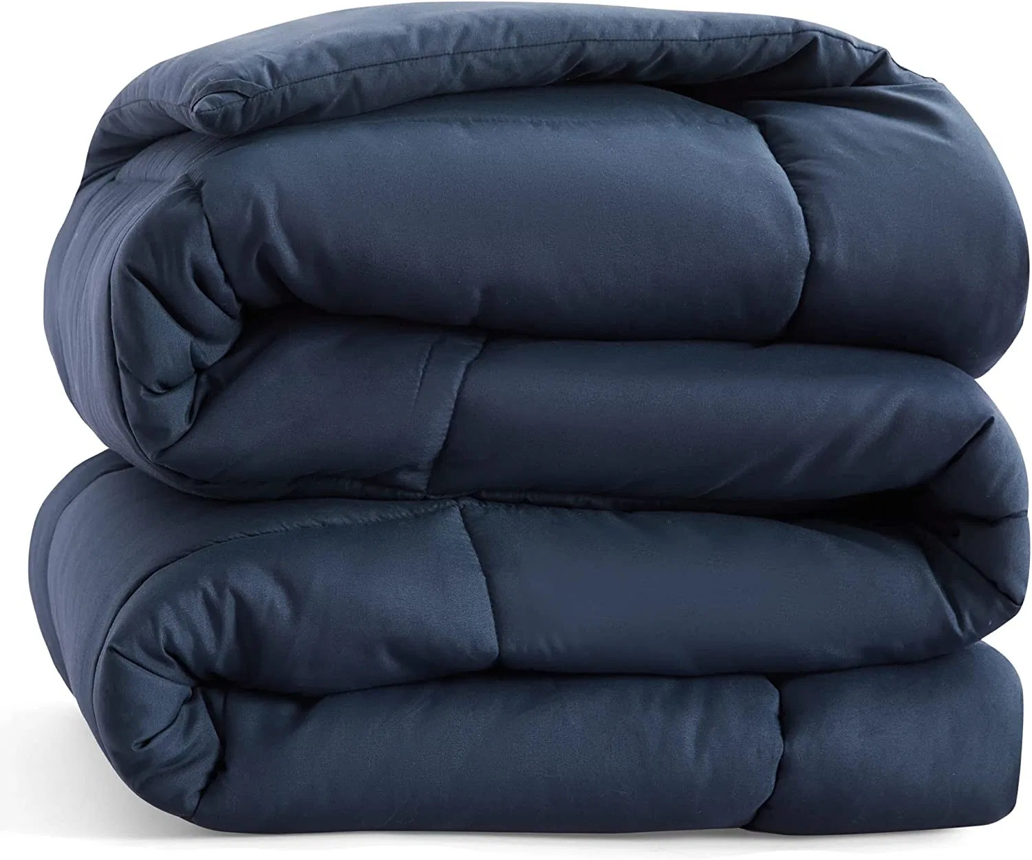 Bettdeckeneinsatz California King Comforter Navy - All Season Stepped Down Alternative Comforter für Cal King Bett, Bettwäschesrem mit Ecke Tabs6duvet i