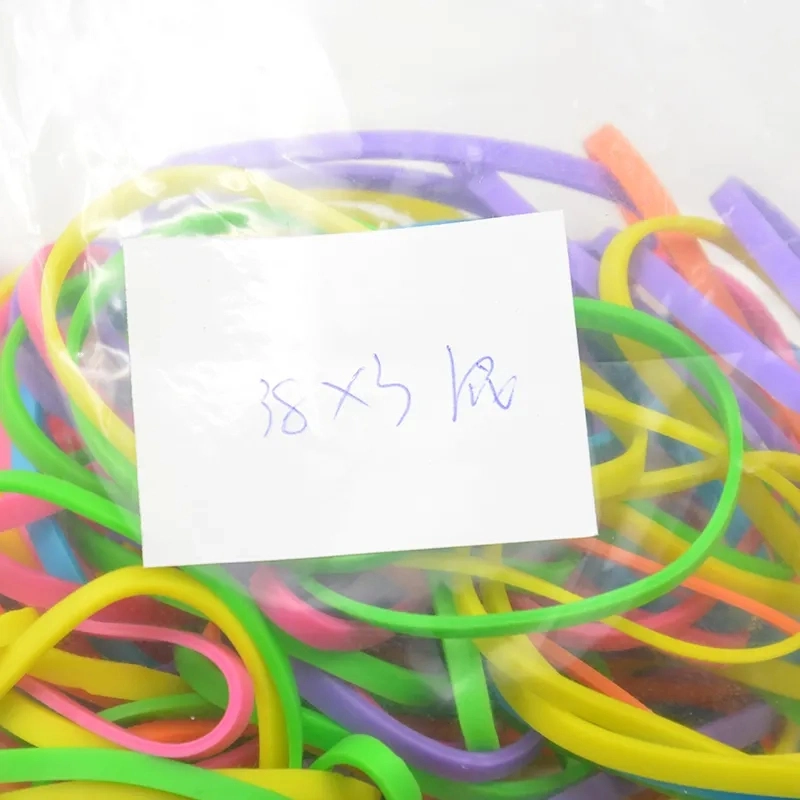 Durable Natural Strong High-Temperature Stability TPR Rubberbands Rubber Band for School Home Office Stationery