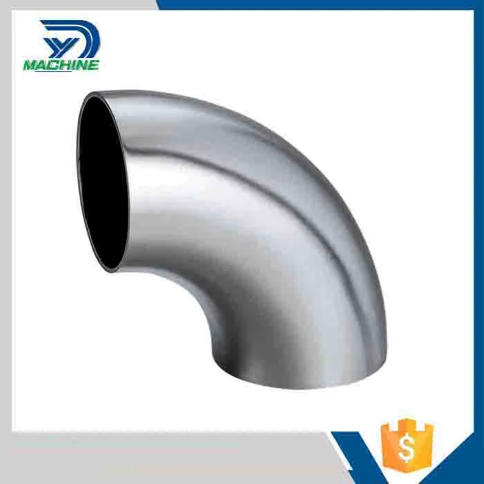 SS304 Stainless Steel Sanitary Butt-Weld 45 Elbow
