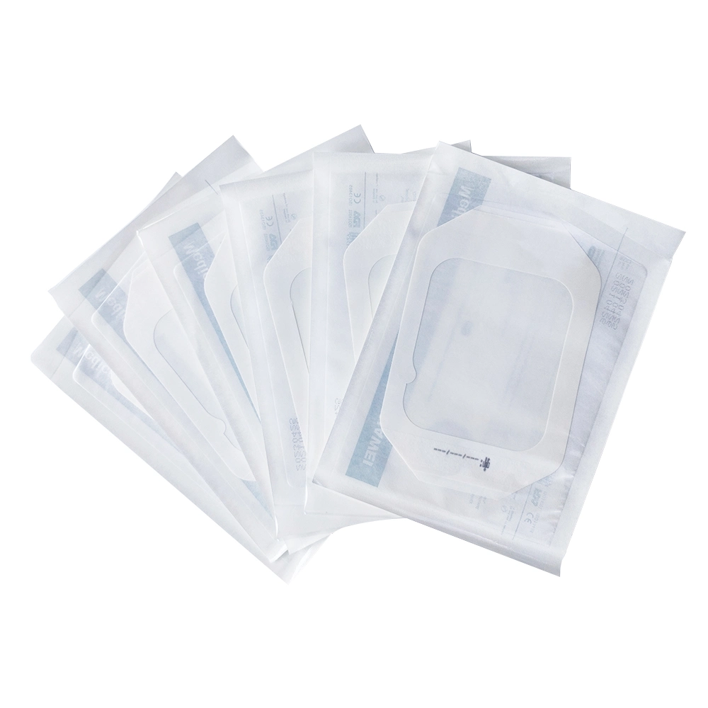 Transparente Film Dressing, 4"X4 3/4 in, Klebstoff Wund Cover Binde Band, Wasserdichte Wunddichtung für Schwimmen, Post OP