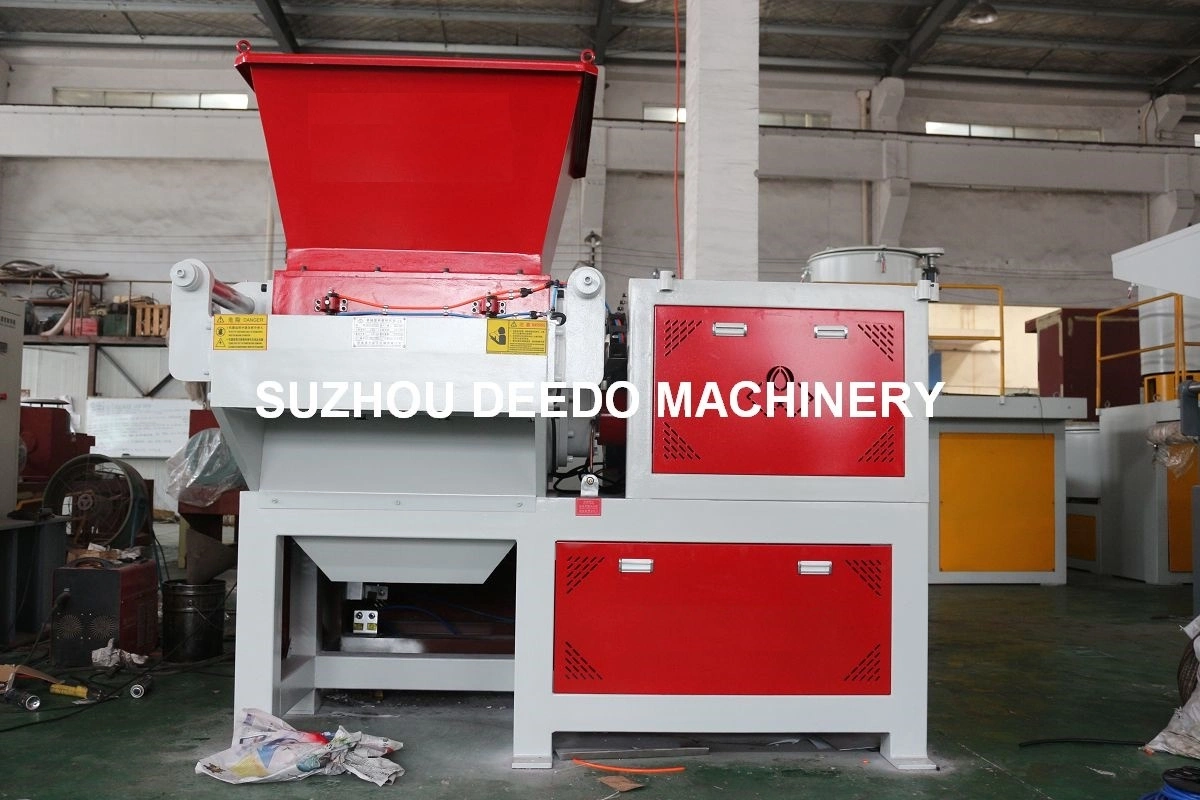 PVC PV PE PP Plastic Shredder Plastic Bags Recycling Machine