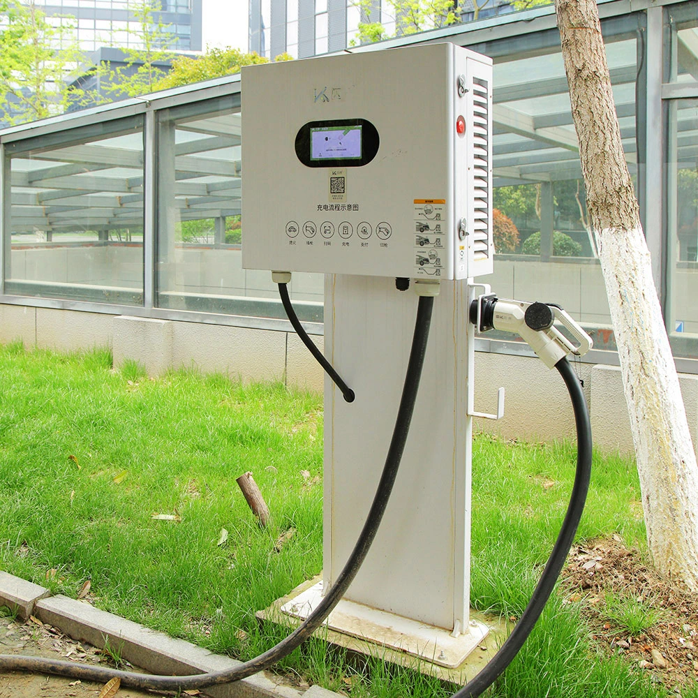 Зарядная станция постоянного тока 40 квт для использования вне помещений Коммерческое использование одноорудийные Для электромобиля