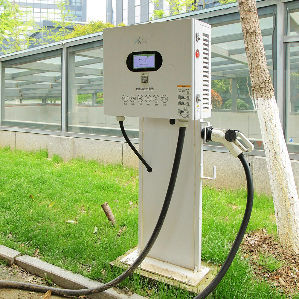 DC Charger Station 40kW uso al aire libre uso comercial armas individuales Para vehículo eléctrico