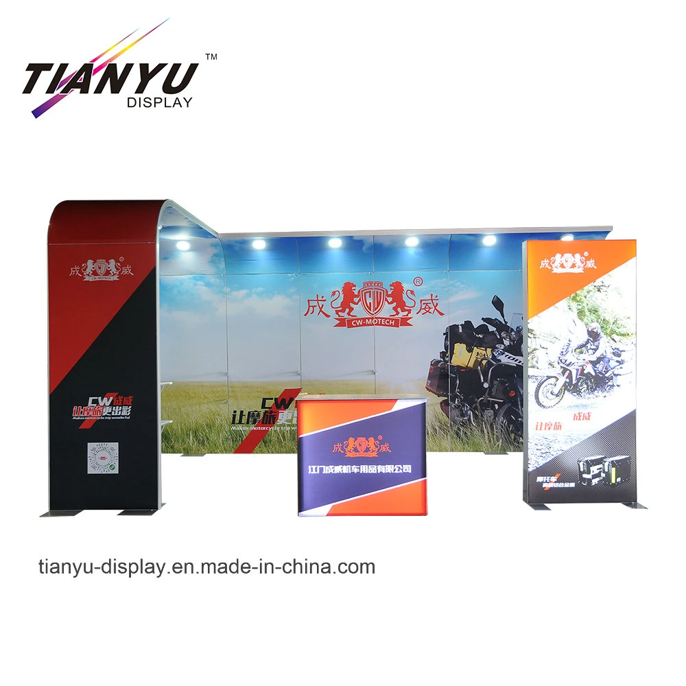 Aluminum Trade Show Booth Exhibition Display Good Looking Design