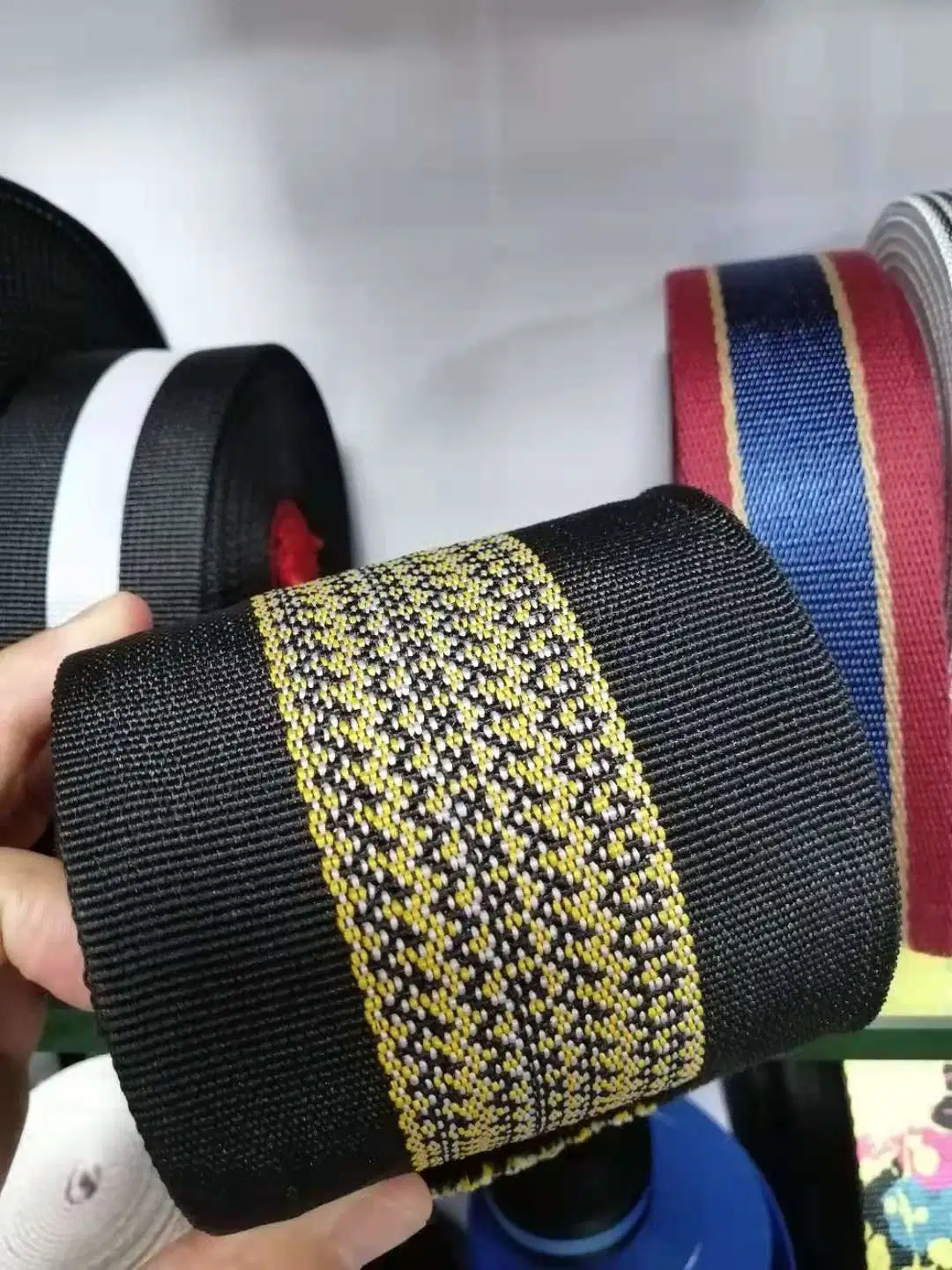 Hot Sale Custom Made Canvas Jacquard Ribbon