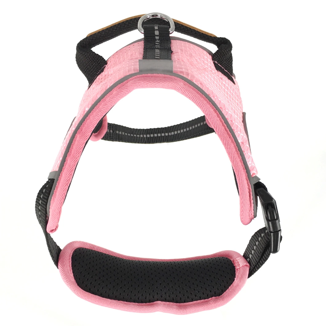 Pas de tirer de gros de plein air Portable réfléchissant réglable chien accessoires pour animaux de compagnie du faisceau