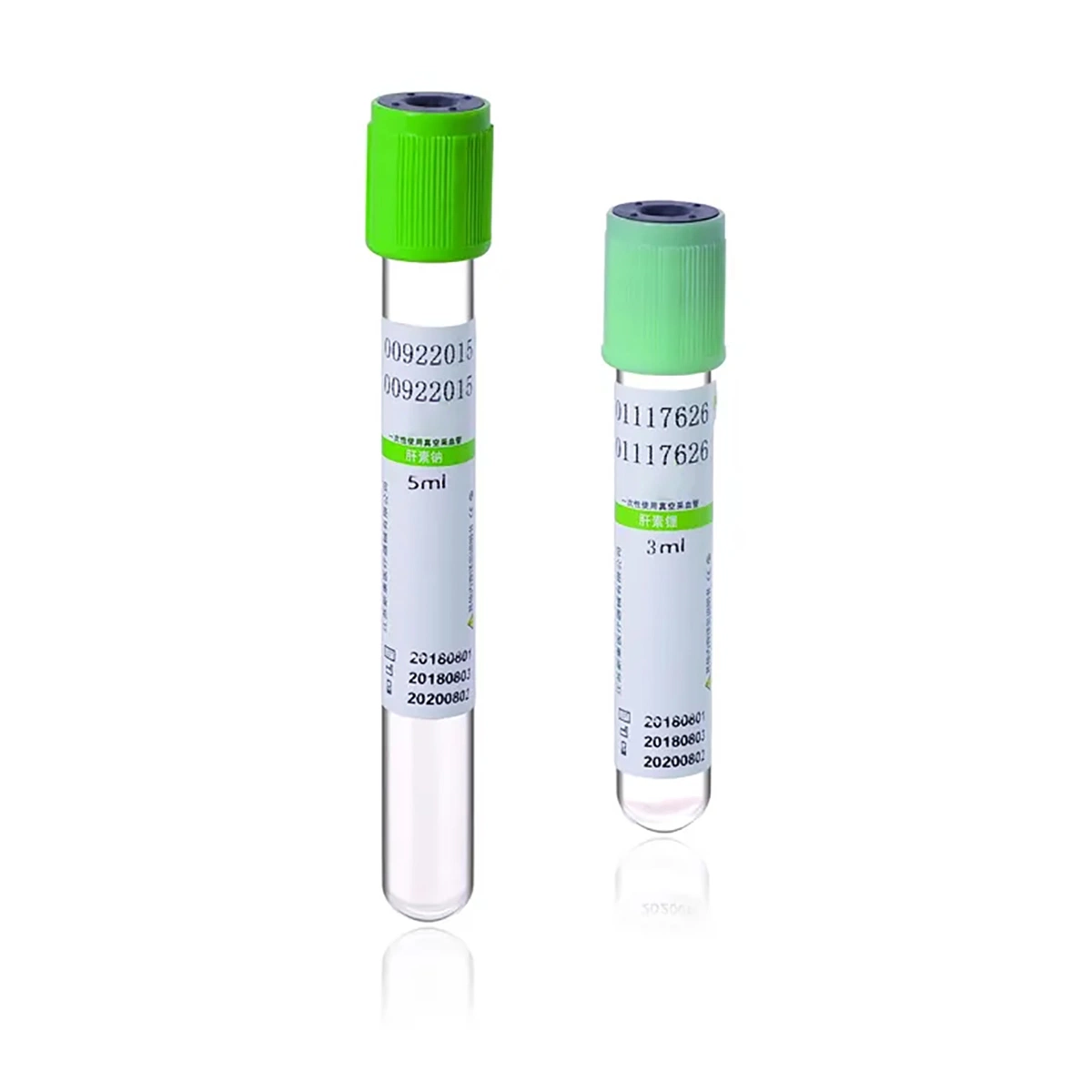 Hospital EDTA K2 K3 Medical Disposable 5 Ml Vacuum Blood Sample Collection Test Tube in Glass