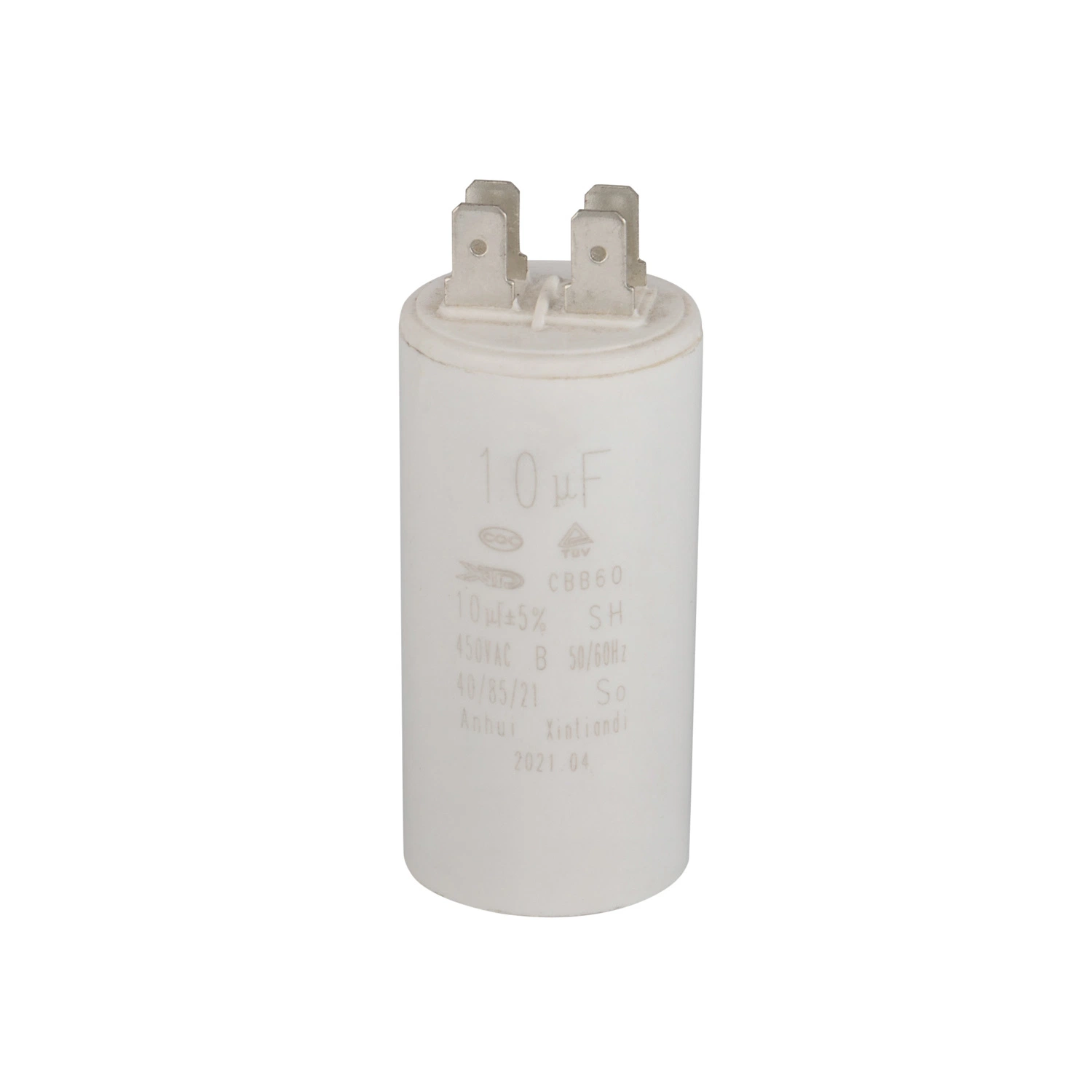 AC Aluminum Electrolytic Capacitor Cbb60 AC Motor Run Fixed Capacitor