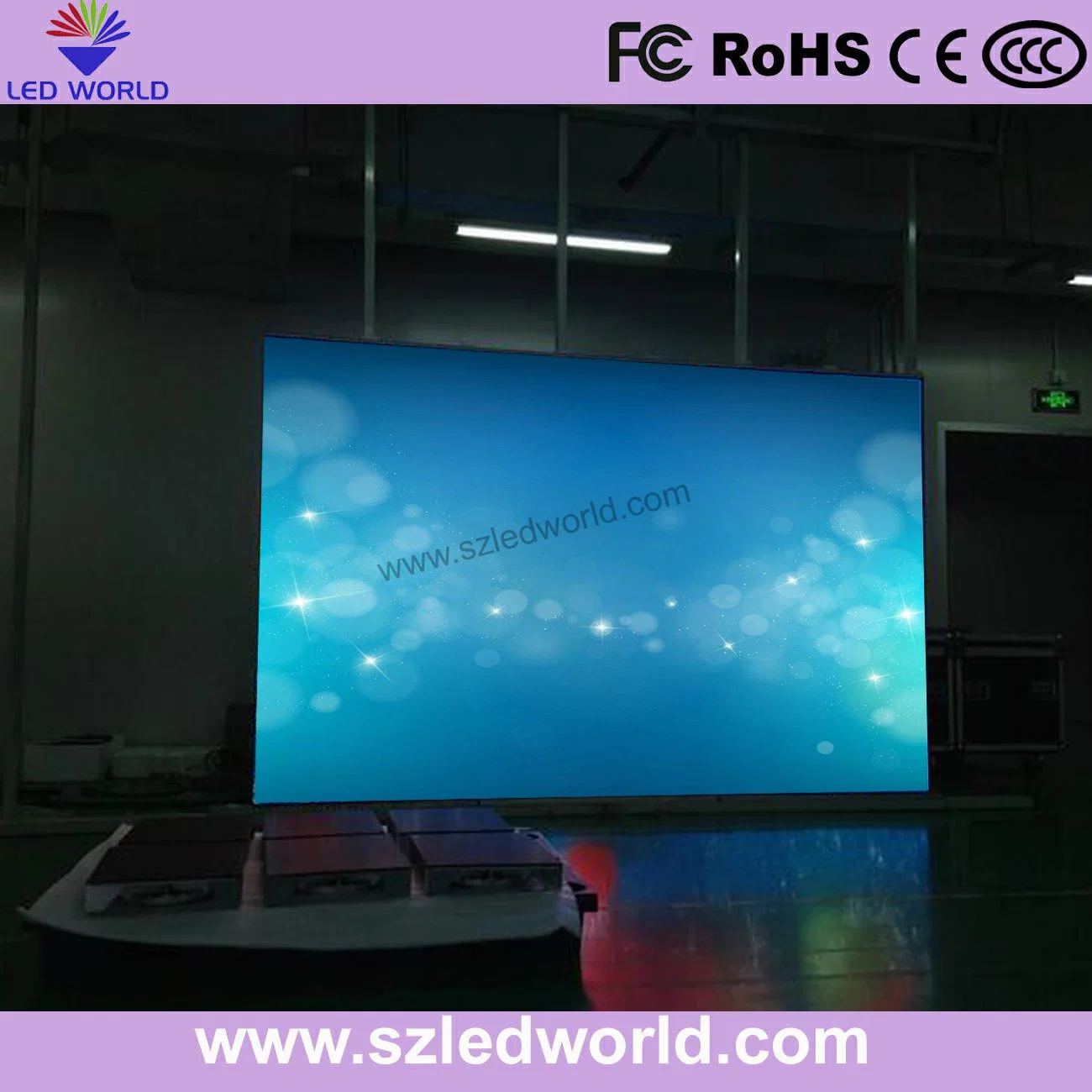 Outdoor / Indoor Large LED Display Panel Screen P10 SMD Wide View (P2.5 P3 P4 P5 P6 P10)