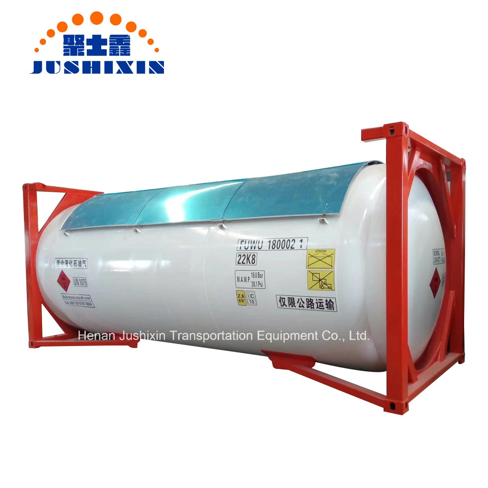 ISO 20FT 40' FT LPG Tank Container Price for Sale