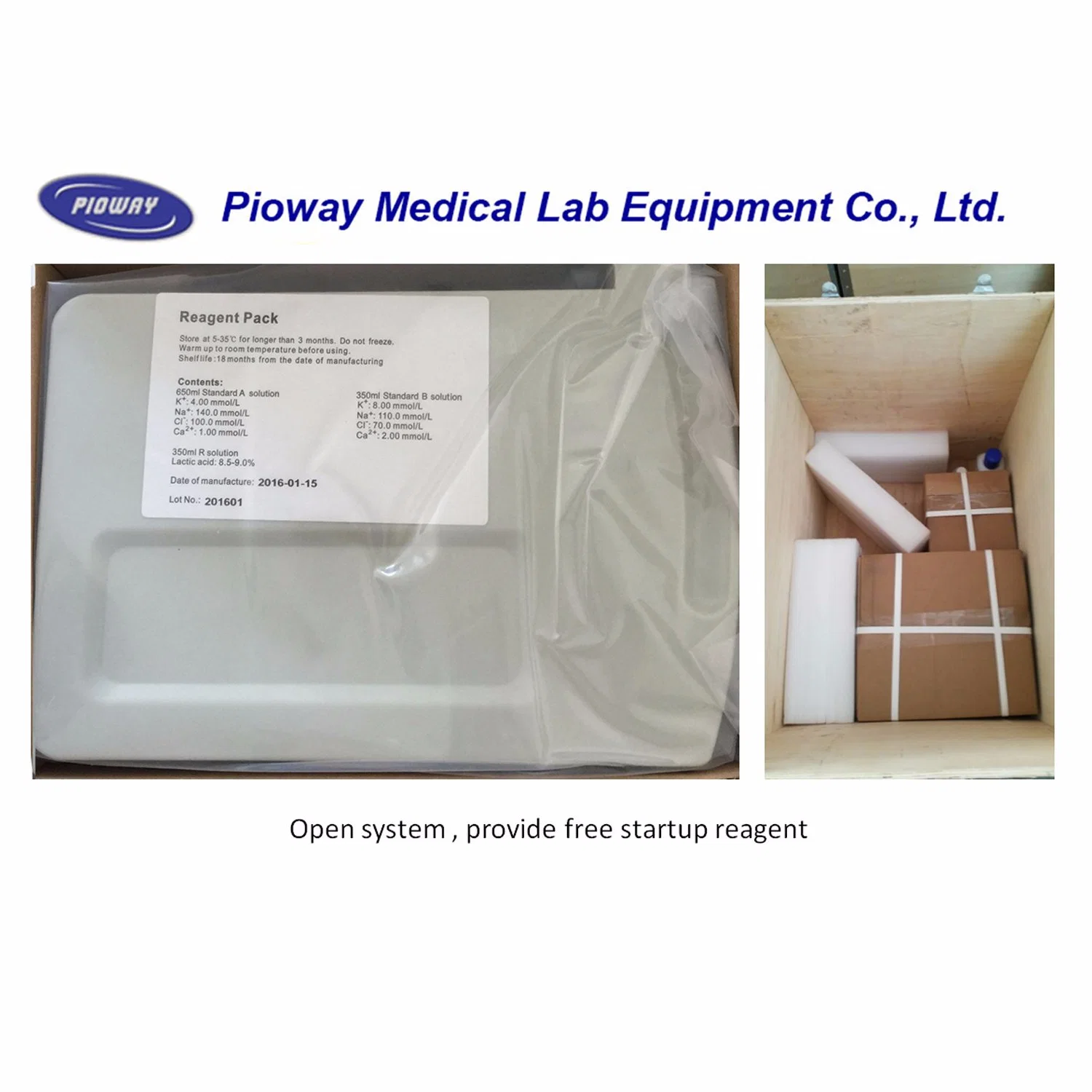 Hospital Medical Clinic Blood Gas Analysis Machine / Electrolyte Analyzer (XI-921E)