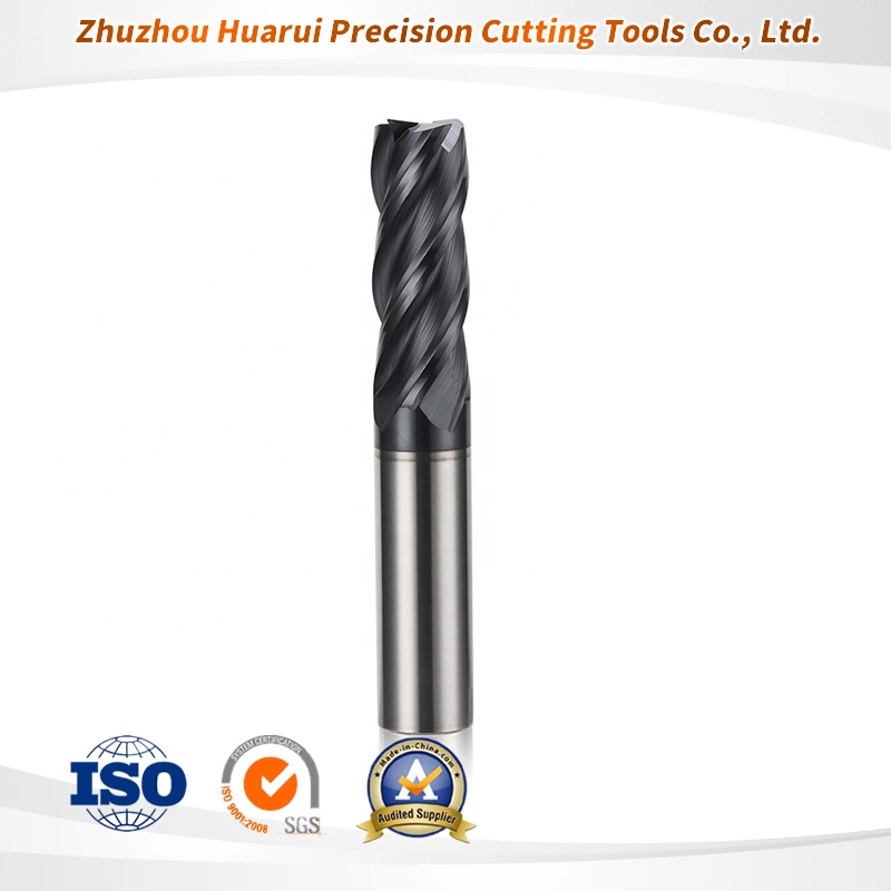 Cemented Carbide Solid Carbide Standard for Metal Milling End Mill Cutters