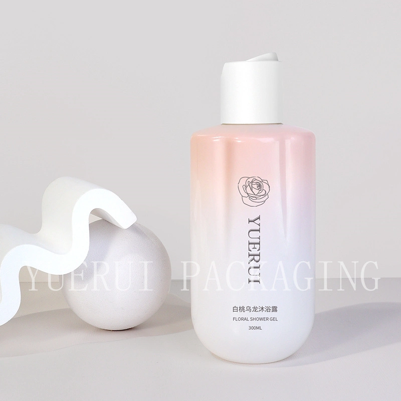 Yuerui Fancy Bottle Shampoo 300ml 500ml Pet Flower Shaped Shower Gel Body Lotion Pump Bottle Hair Conditioner Bottle