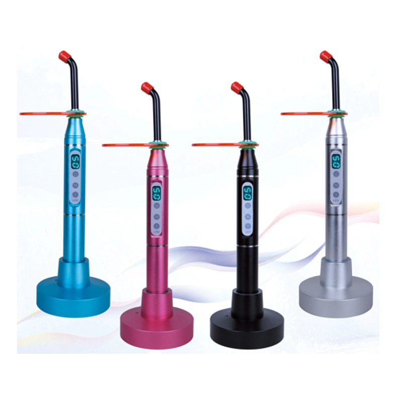 Totally Aluminum Alloy Handle Design Wireless Curing Light