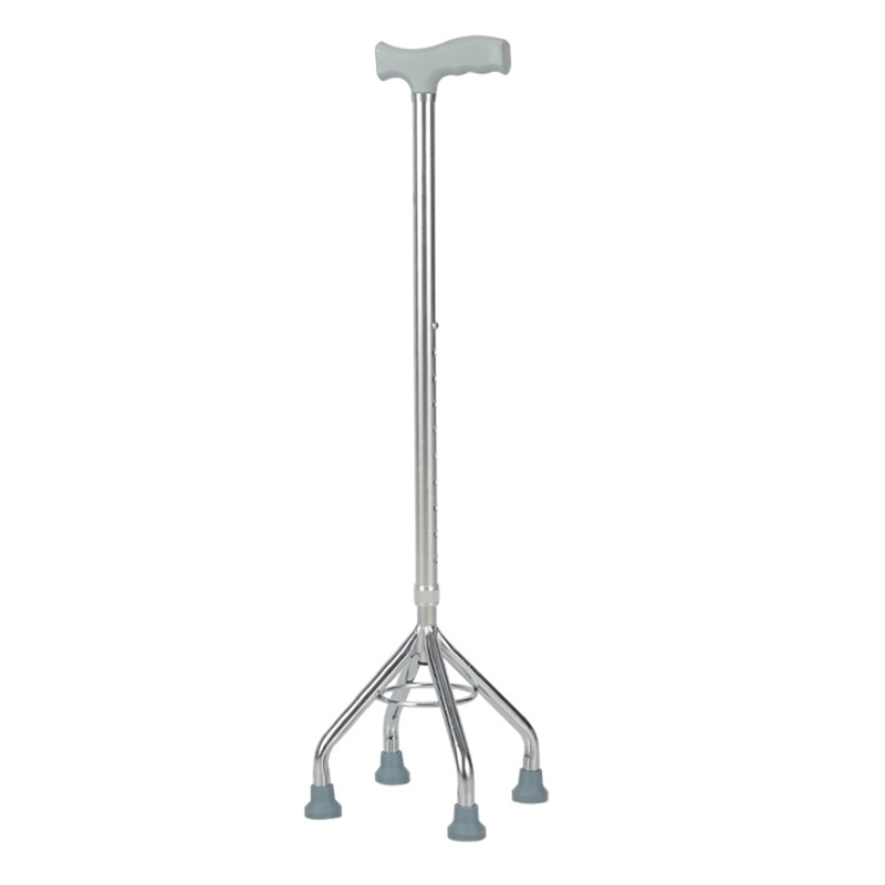 Wholesale/Supplier Adjustable Four Leg Walking Stick Cane for Elderly Home Care Hospital with CE&ISO
