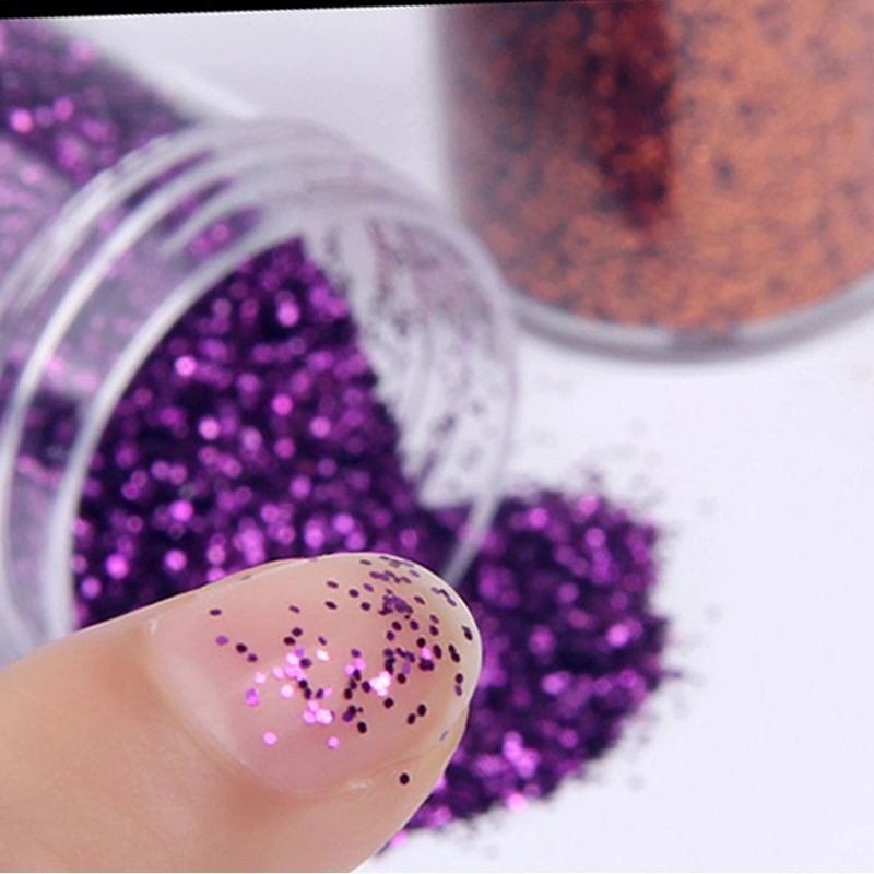 Foska Bottle Packing Bulk Colorful Cosmetic Glitter Powder