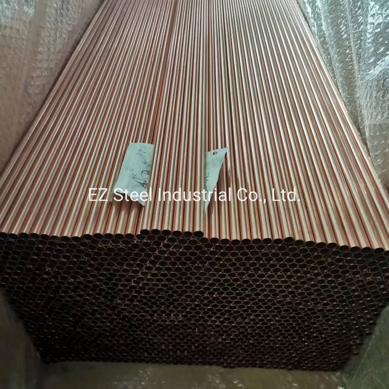 H65 C12200 Tp2 Seamless Copper Dry Steaming Finned Tube with Inner Grooved Fin Tube