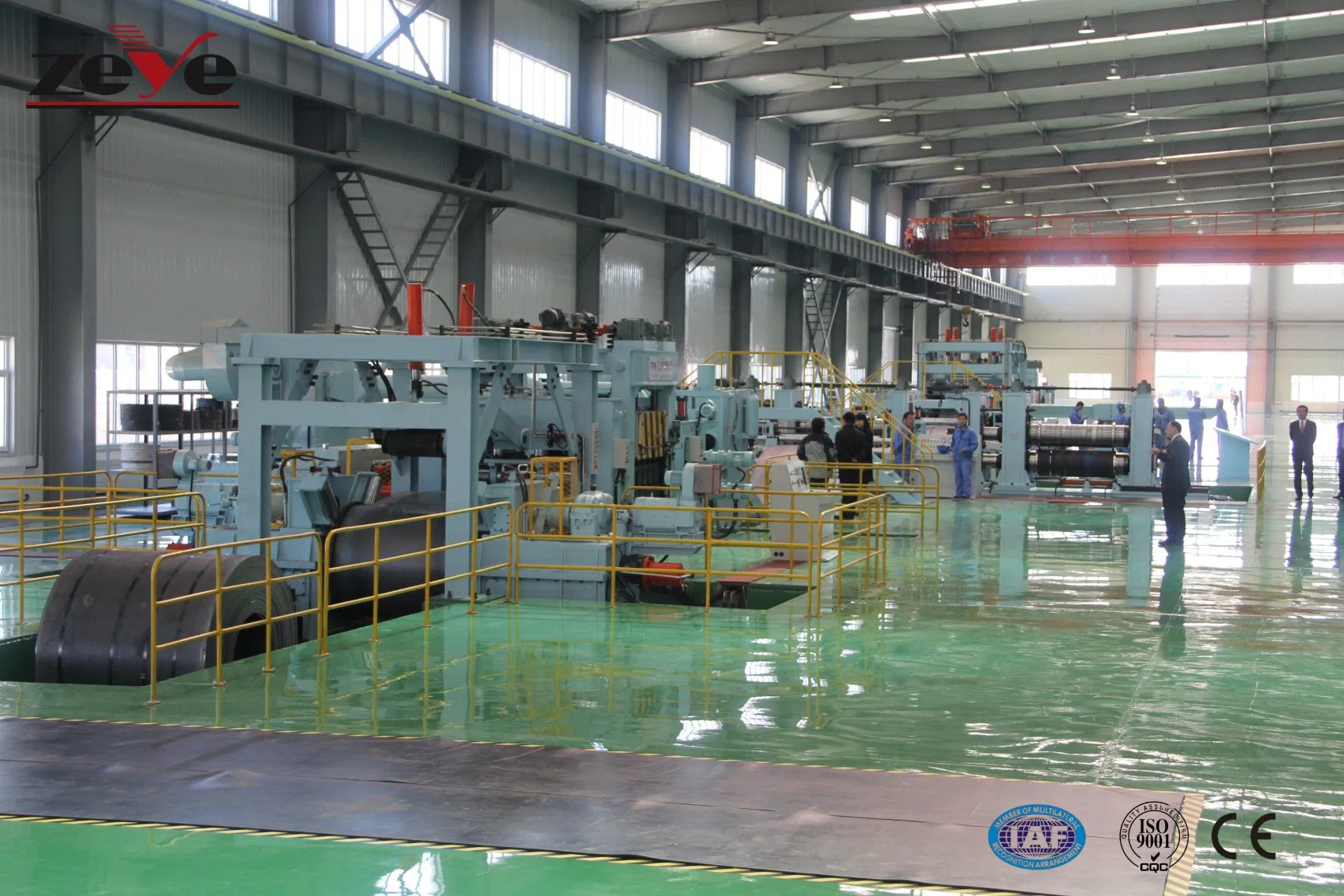 Famous Hot Rolled Galvanized/Carbon/Mild Steel/ Stainless/Aluminum Steel Ctl Line Slit Slitter Slitting Machine Line