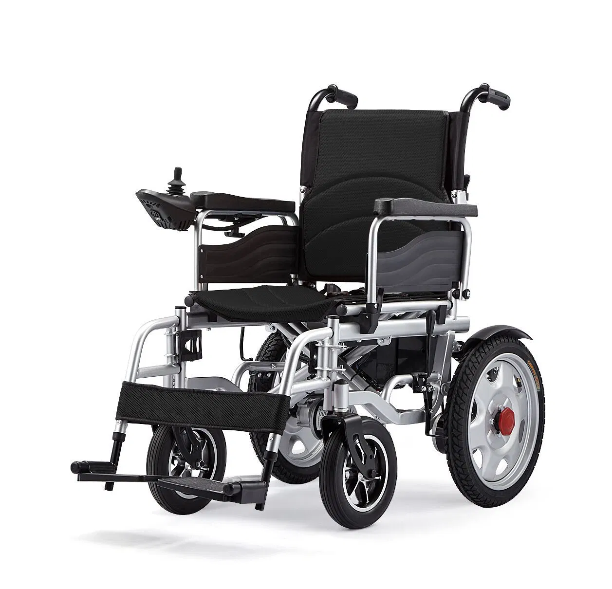Cadeira de rodas elétrica dobrável com embalagem padrão para medicina Brother aprovada pela CE e não inclinada Scooter móvel
