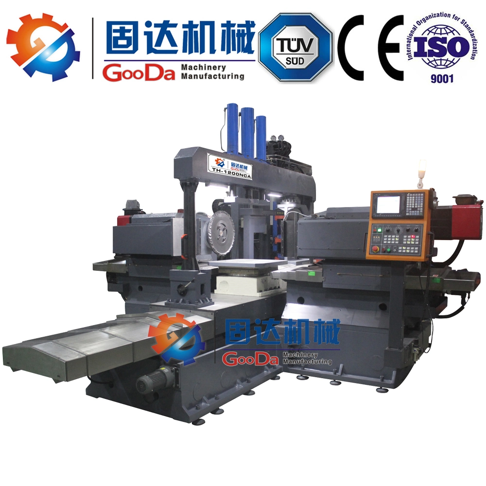 Processing Range 300-1200 Maximum Load Bearing 6000kg CNC Twin-Head Milling Machine Lathe